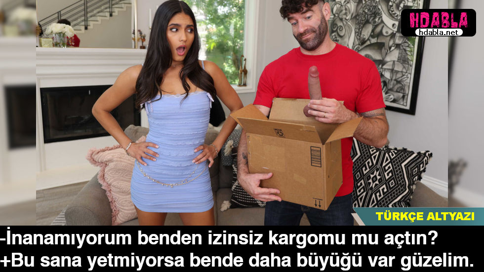 Komşu kızının kargosunu benim kapıya bırakmışlar dayanamadım açtım Dildo çıktı Komşu kızının kargosunu benim kapıya bırakmışlar dayanamadım açtım Dildo çıktı